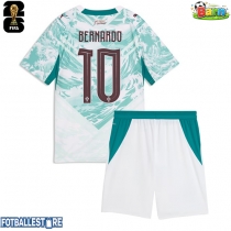 Portugal Bernardo Silva #10 Bortedraktsett Barn VM 2026 Kortermet (+ Korte bukser)